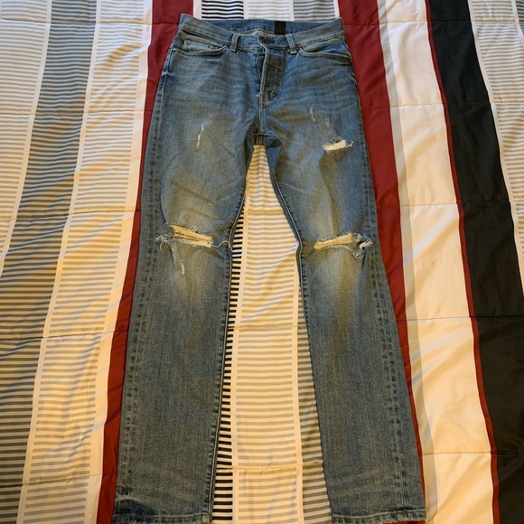 Men’s Ripped H&M Slim Jeans - Picture 3 of 5